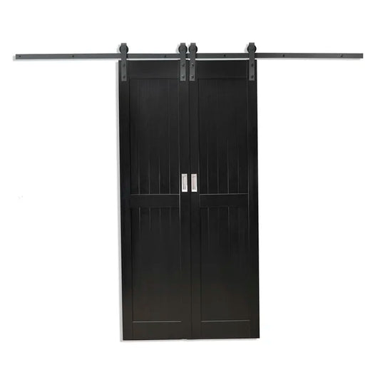 Hollow Paneled with Installation Hardware Kit Barn Door